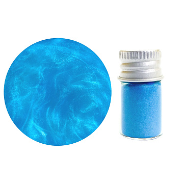 Шиммер харчовий HolyShine - Блакитний (на 6-8 літрів напою), 1 гр