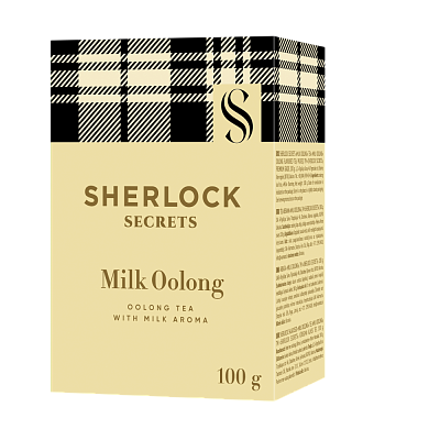 Чай Sherlock Secrets «Milk Oolong» улун з молочним смаком, 100 г