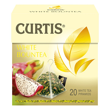 Чай Curtis "White Bountea" белый ароматизированный 20 пирамидок