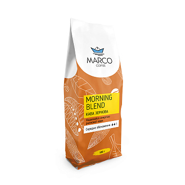 Кофе Marco Coffee "Morning Blend" в зернах, 500 гр