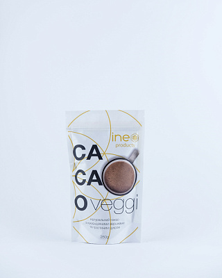 Какао Ineo Products "Vega Cacao" натуральний какао, 250 г