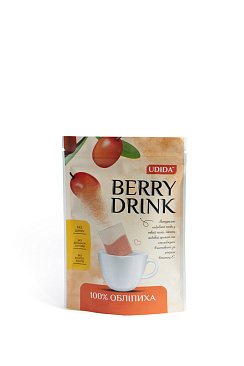 Напиток натуральный из сушеных ягод Udida "Berry drink" Облепиха, 48г