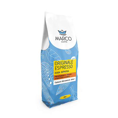 Кава Marco Coffee "Originale Espresso" в зернах, 500 гр